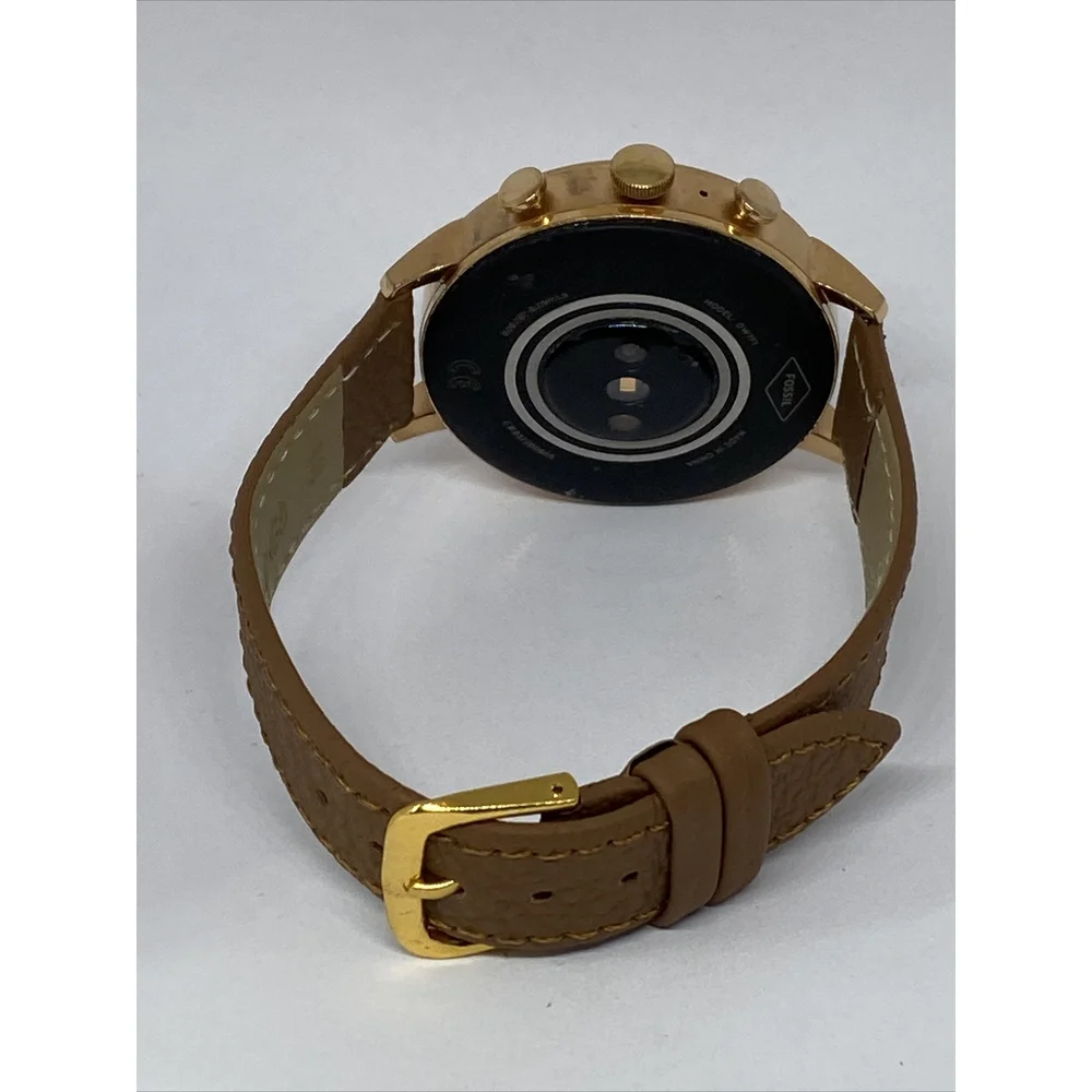 Fossil Gen 4 Authentic Digital Dial Smart Watch Custom Band FTW6015 CO132